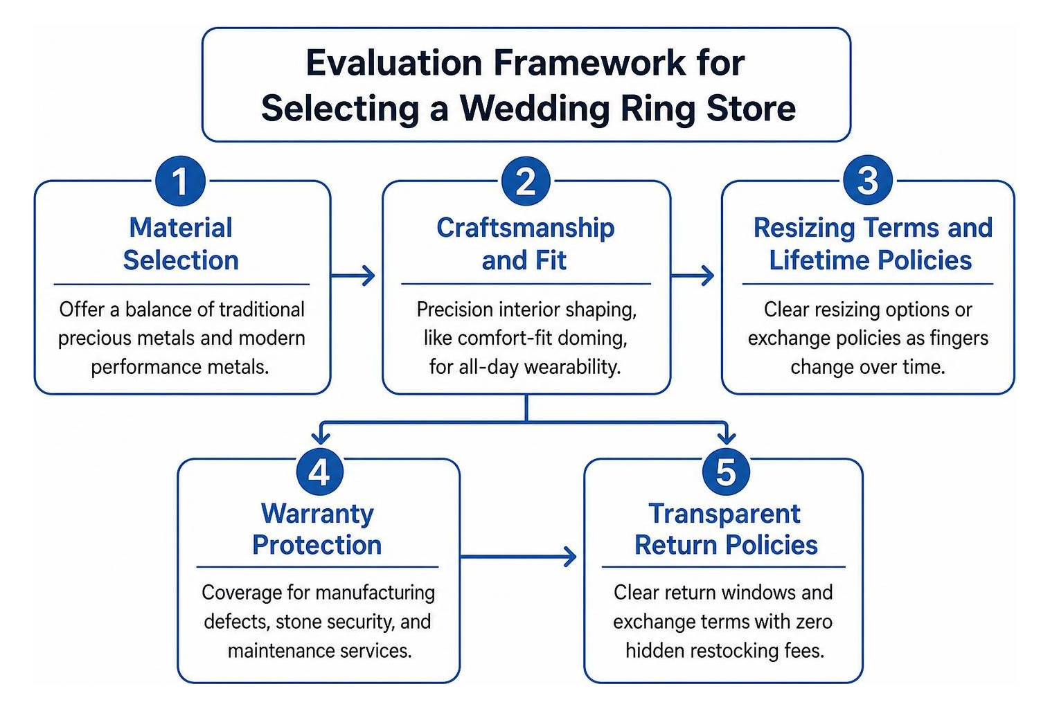 Evaluation framework for selecting a wedding ring store Evaluation framework for selecting a wedding ring store
