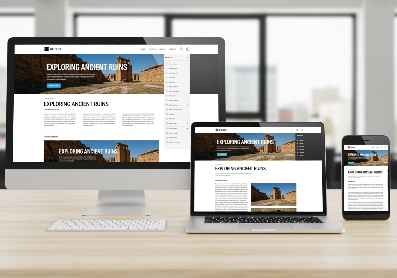 Responsive website on multiple devices - seo tech audit