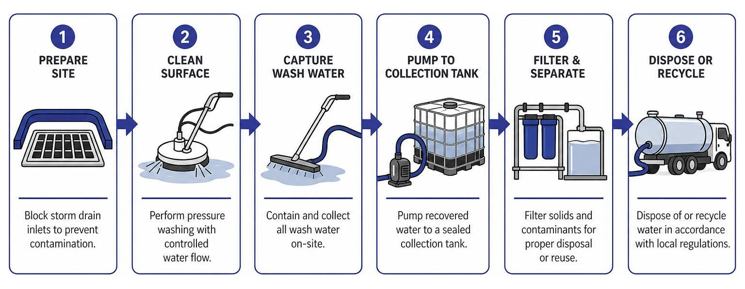 stormwater compliance wash water recovery diagram stormwater compliance wash water recovery diagram