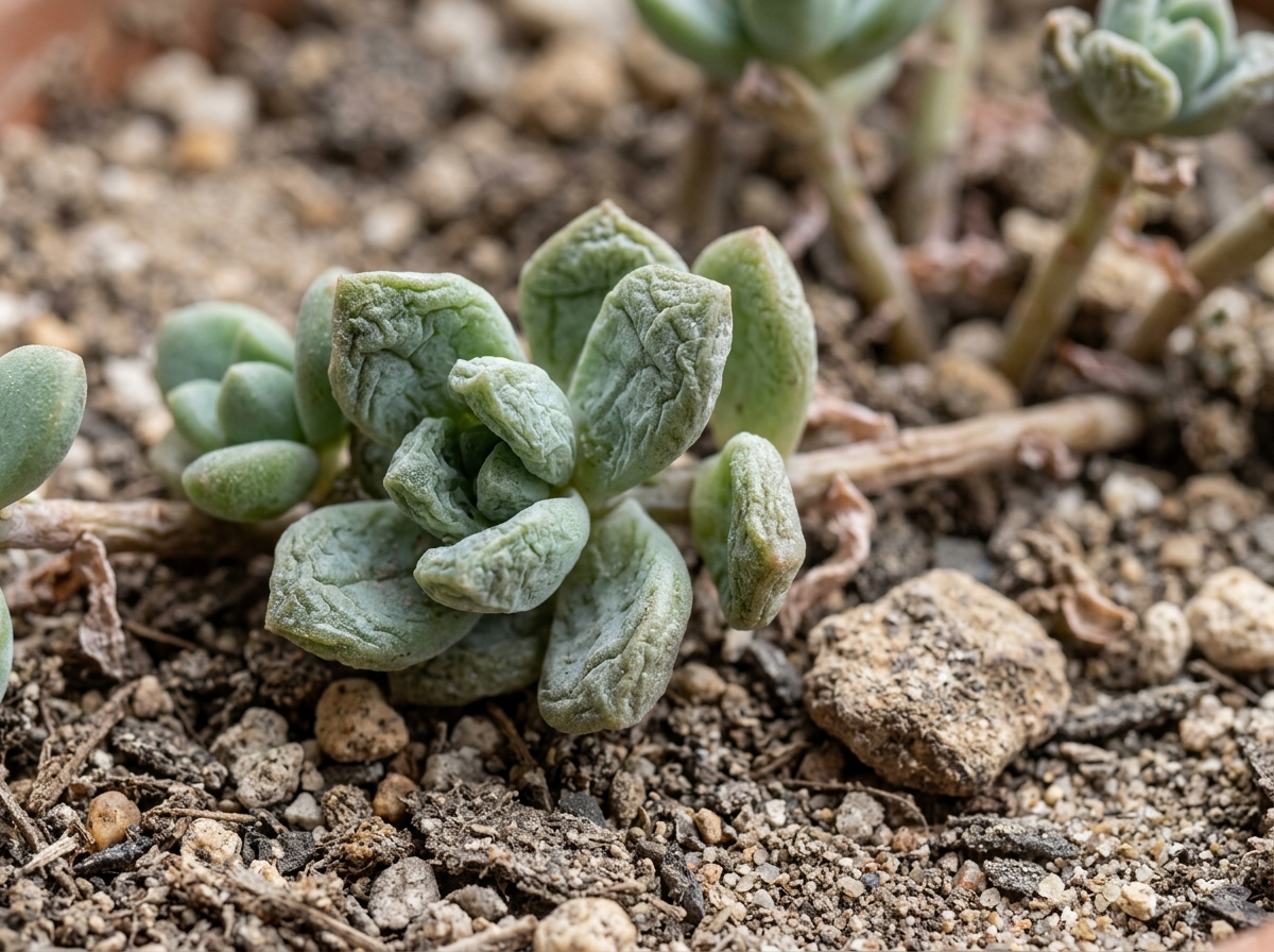 sedum leaves showing signs of thirst with slight wrinkling and loss of turgidity - sedum plant soak method sedum leaves showing signs of thirst with slight wrinkling and loss of turgidity - sedum plant soak method