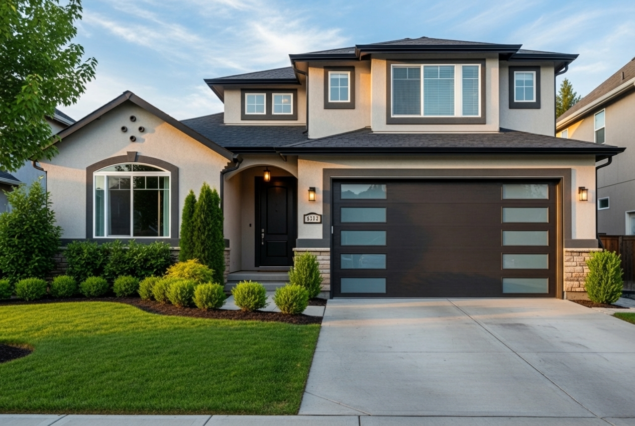 infographic explaining the benefits of a new garage door, such as increased home value, improved energy efficiency, and improved safety - garage door installation in columbia md
