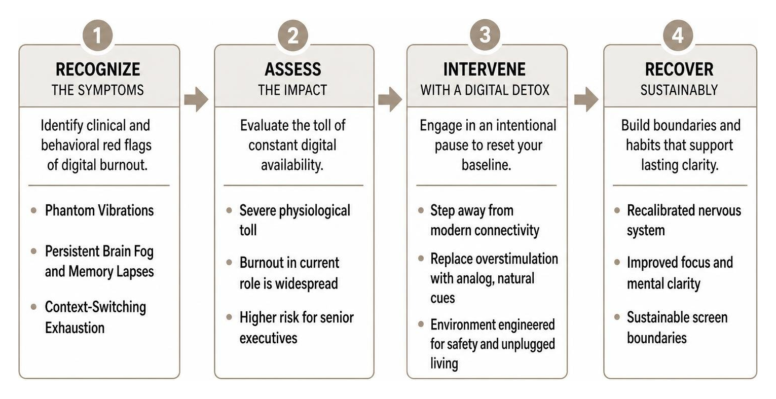 Burnout assessment process from symptoms to sustainable recovery Burnout assessment process from symptoms to sustainable recovery