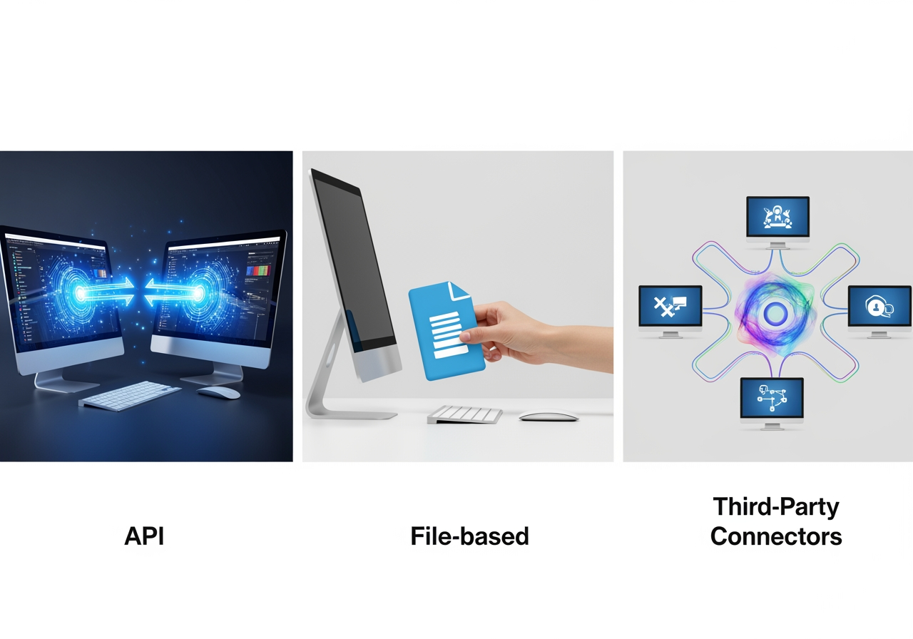 The Foundation of the Modern Campus: Understanding SIS Integration difference between direct API integration, file-based transfers, and third-party connectors - student information system integration