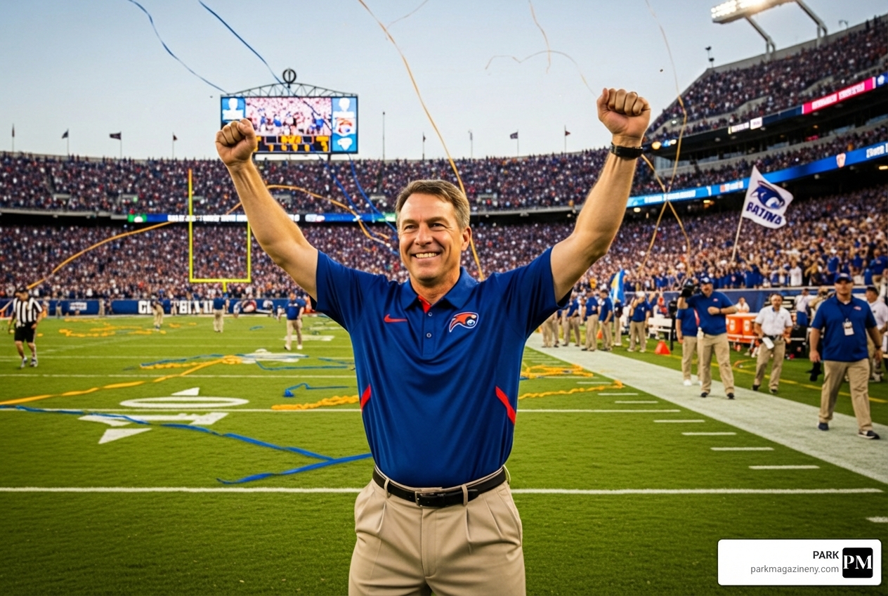 Curt Cignetti celebrating a win - curt cignetti Curt Cignetti celebrating a win - curt cignetti