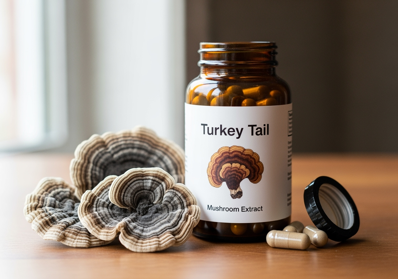 Turkey Tail Defend Now Capsules - Mushroom and Self Care