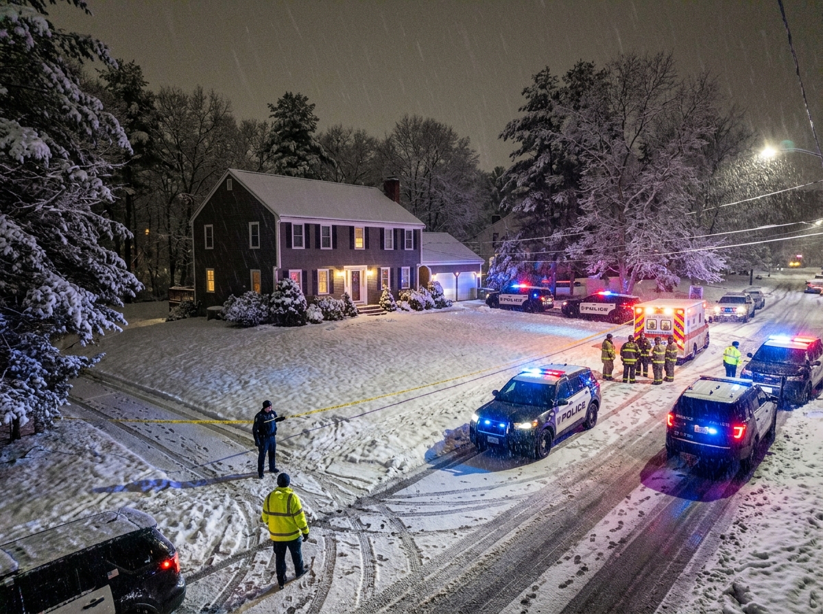The Fairview Road residence where John O'Keefe was found - karen read