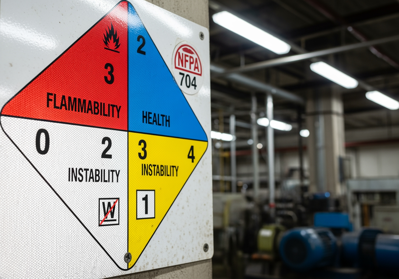 NFPA signage or explosion vent - industrial dust collection dust control