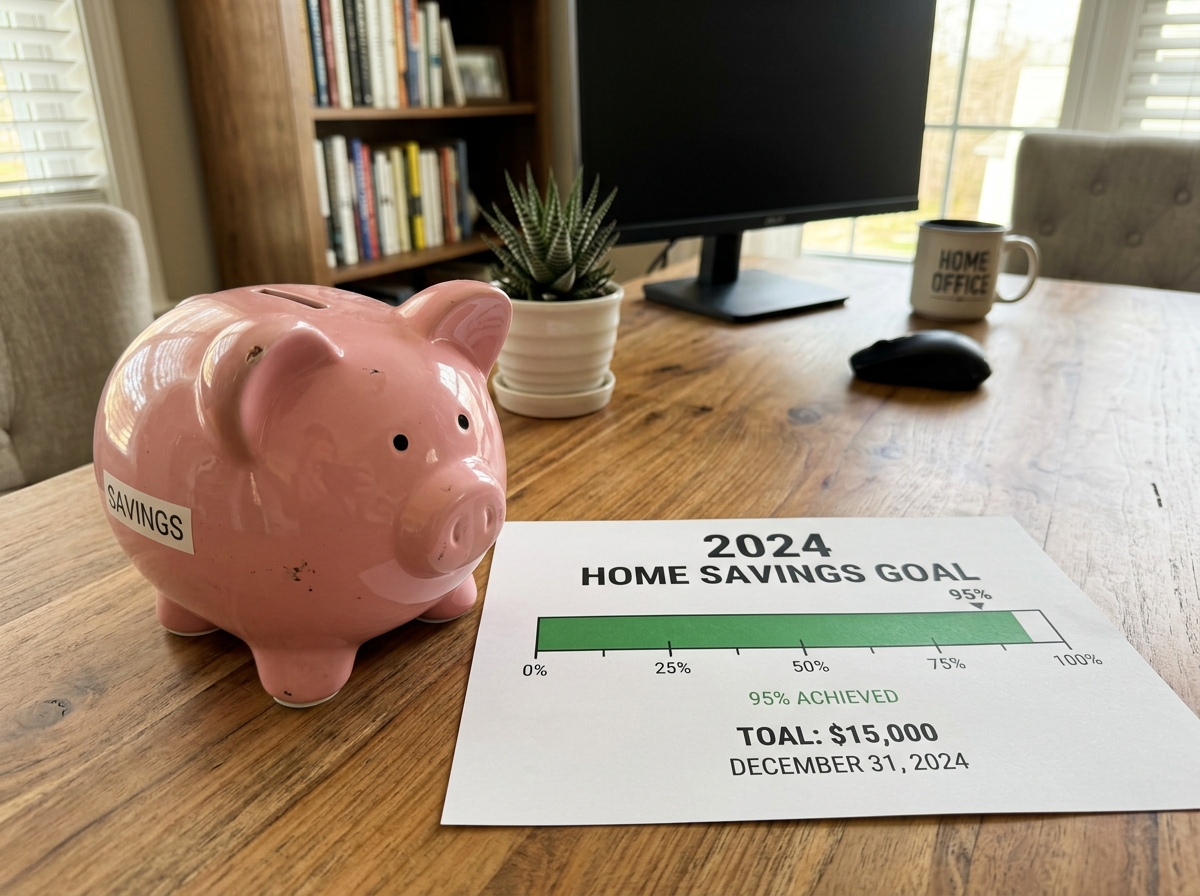 piggy bank with savings goal chart - budgeting for dummies piggy bank with savings goal chart - budgeting for dummies