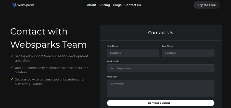 websparks