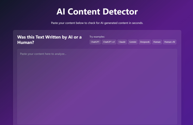 GPTDetect.ai preview