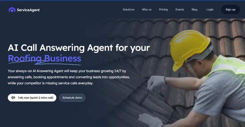 ServiceAgent AI preview