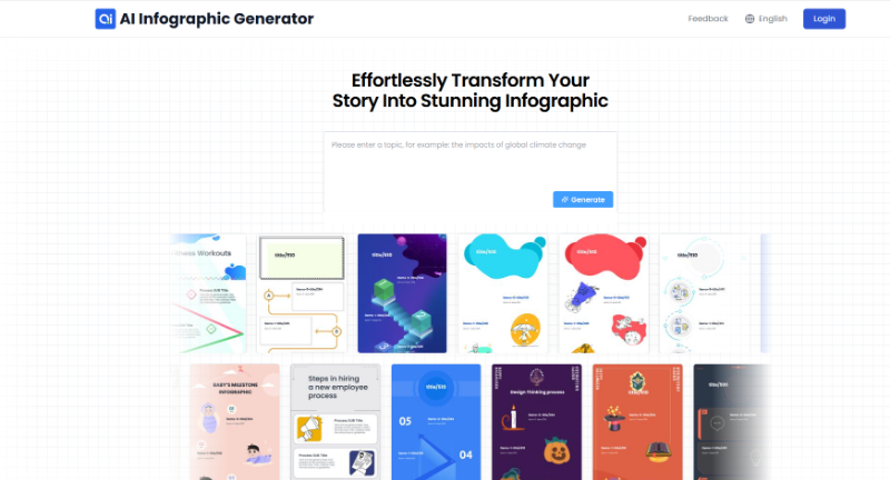 AI Infographic Generator preview