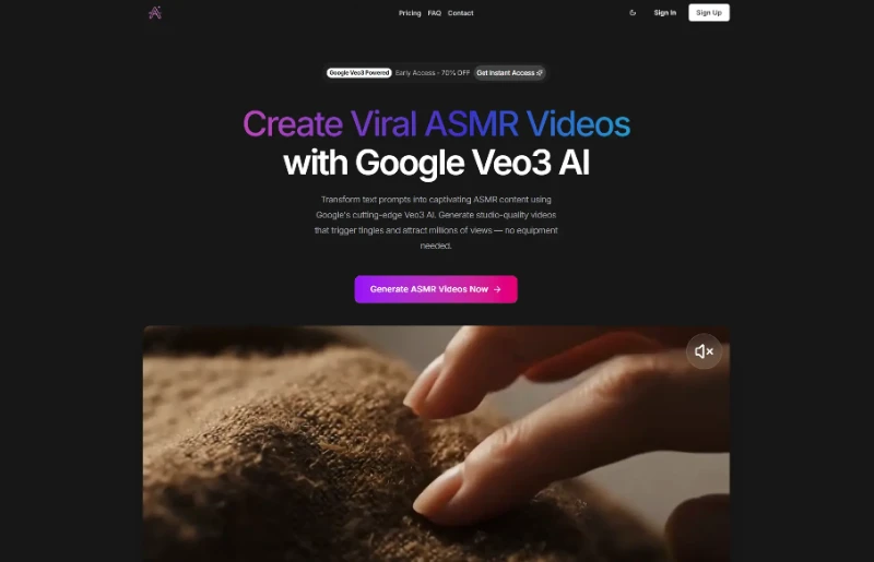 AI ASMR VIDEO