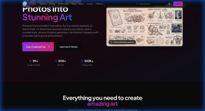 Orno — AI Image Editor