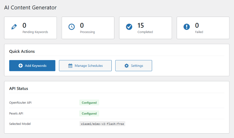 AI Content Generator - RoidNet  preview
