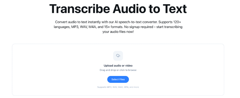 Transcribe Audio to Text preview