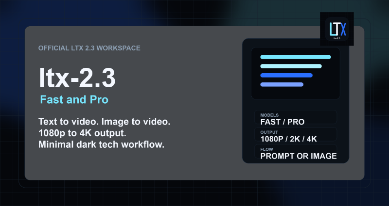 ltx-2.3 AI Video Generator preview