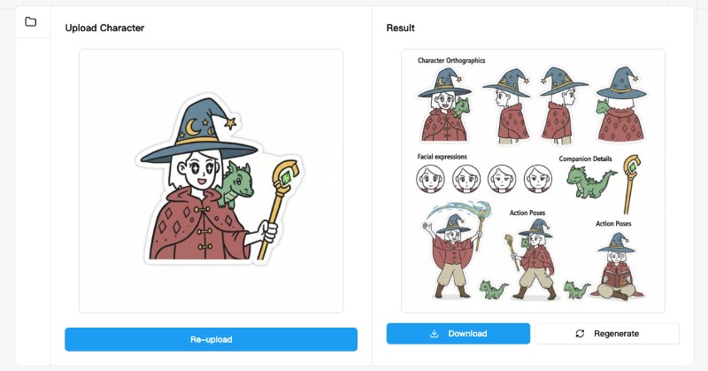 CharacterGen preview