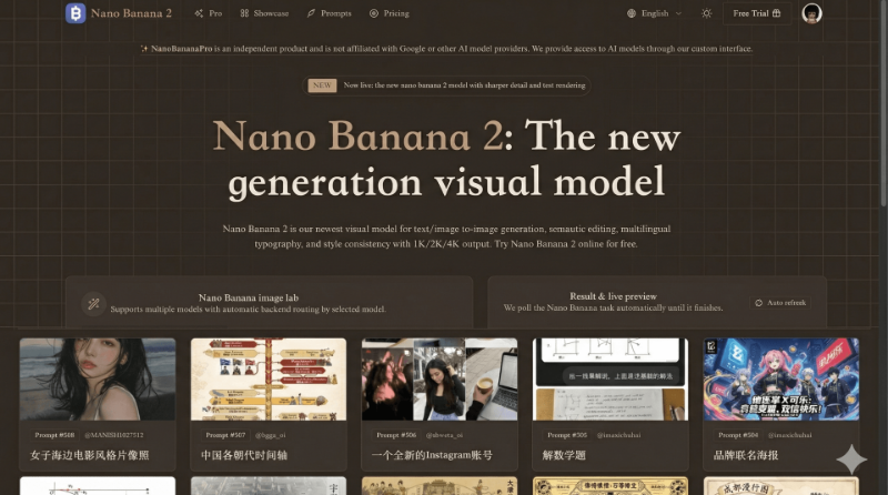 Nano Banana Pro & API preview