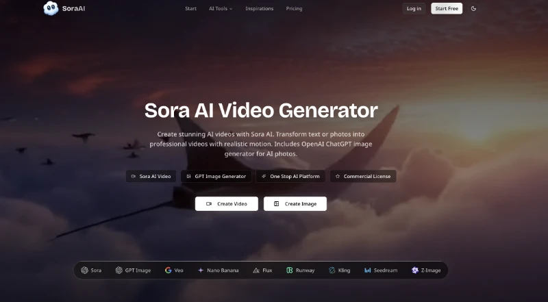 Sora AI Video Generator preview