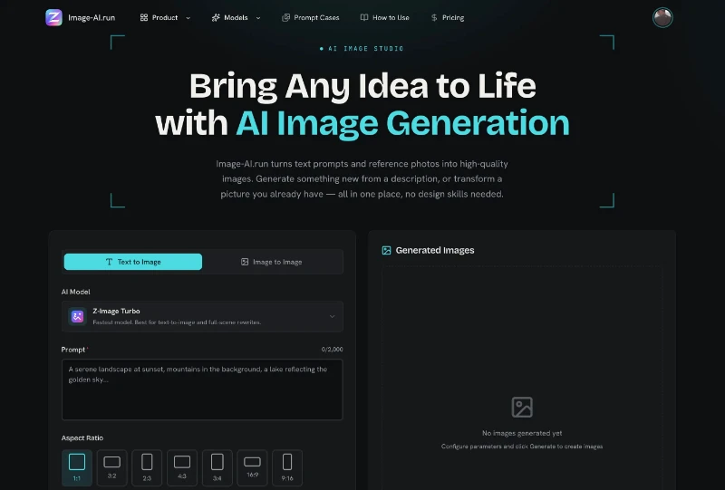 Z-Image AI preview