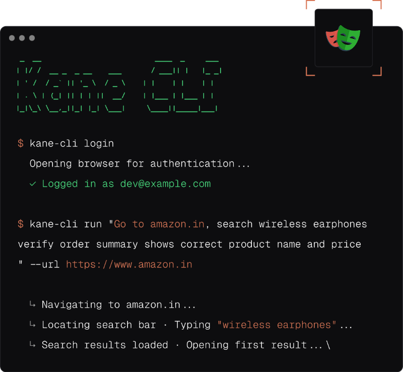 Kane CLI By TestMu AI