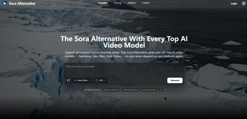 Sora Alternative AI preview