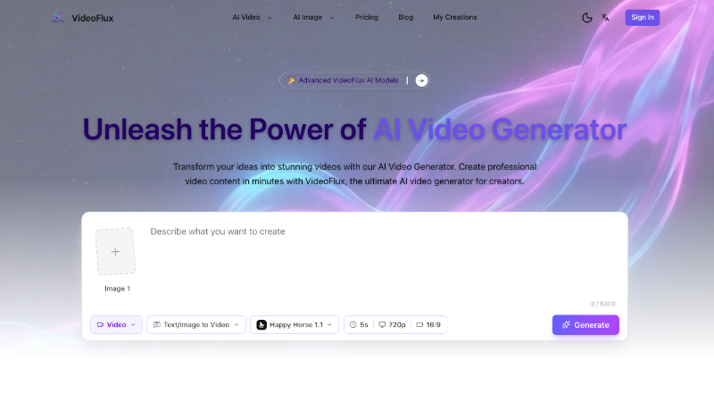 VideoFlux preview
