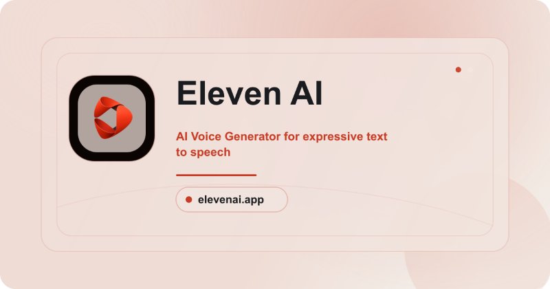 Eleven AI preview
