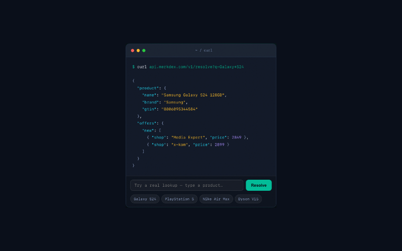 Merkdex preview