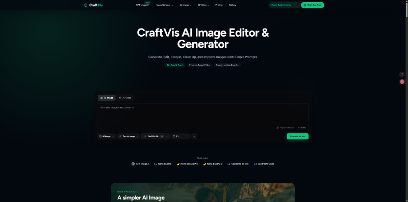 CraftVis preview