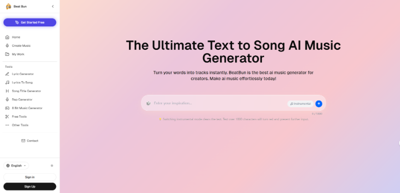BeatBun - dynamic ai music  preview