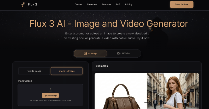 Free Flux 3 AI preview