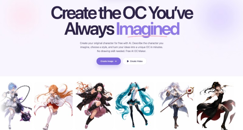 Try OC Maker preview