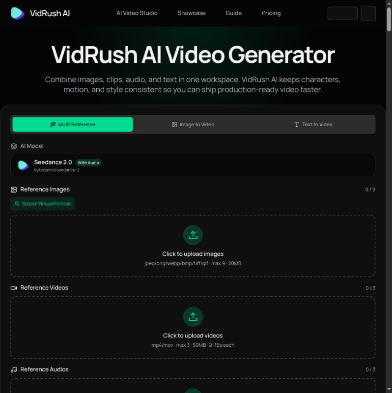 VidRush AI preview