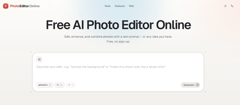 PhotoEditor.Online preview