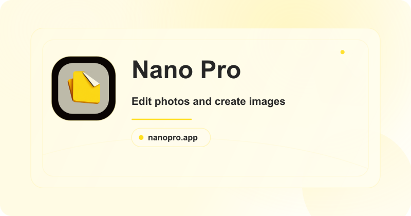 Nano Pro preview