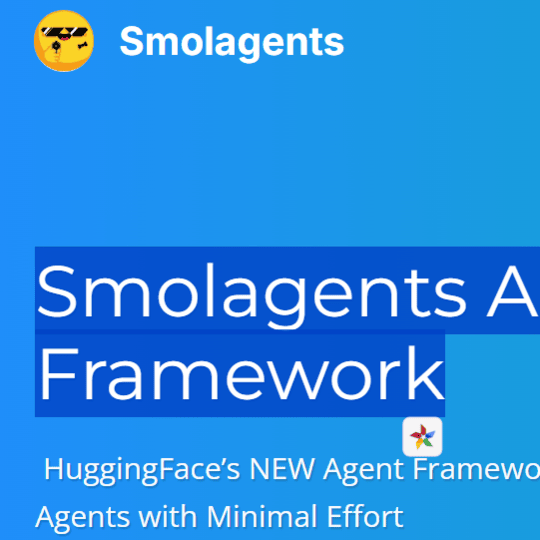 Smolagents AI Agent logo