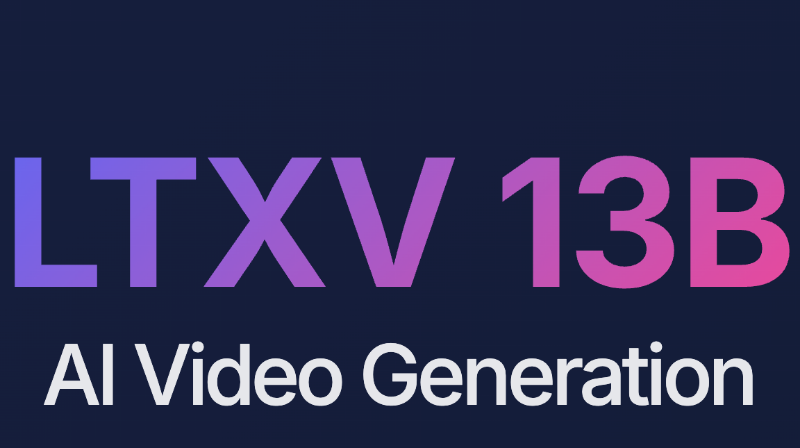 LTXV 13B open-source model logo
