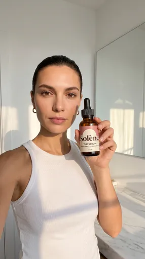 Beauty · UGC creator using product