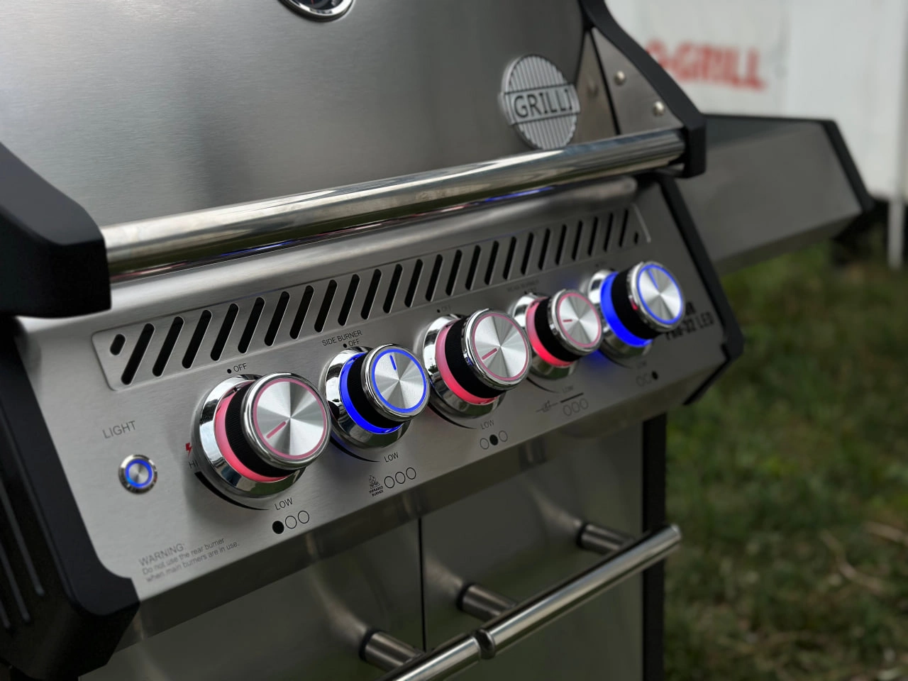 Ручки управления GRILLI с LED-подсветкой