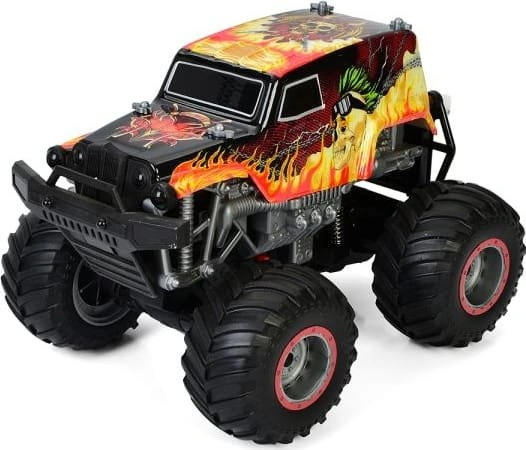 Помаранчевий варіант дизайну RC-машинки монстр трак