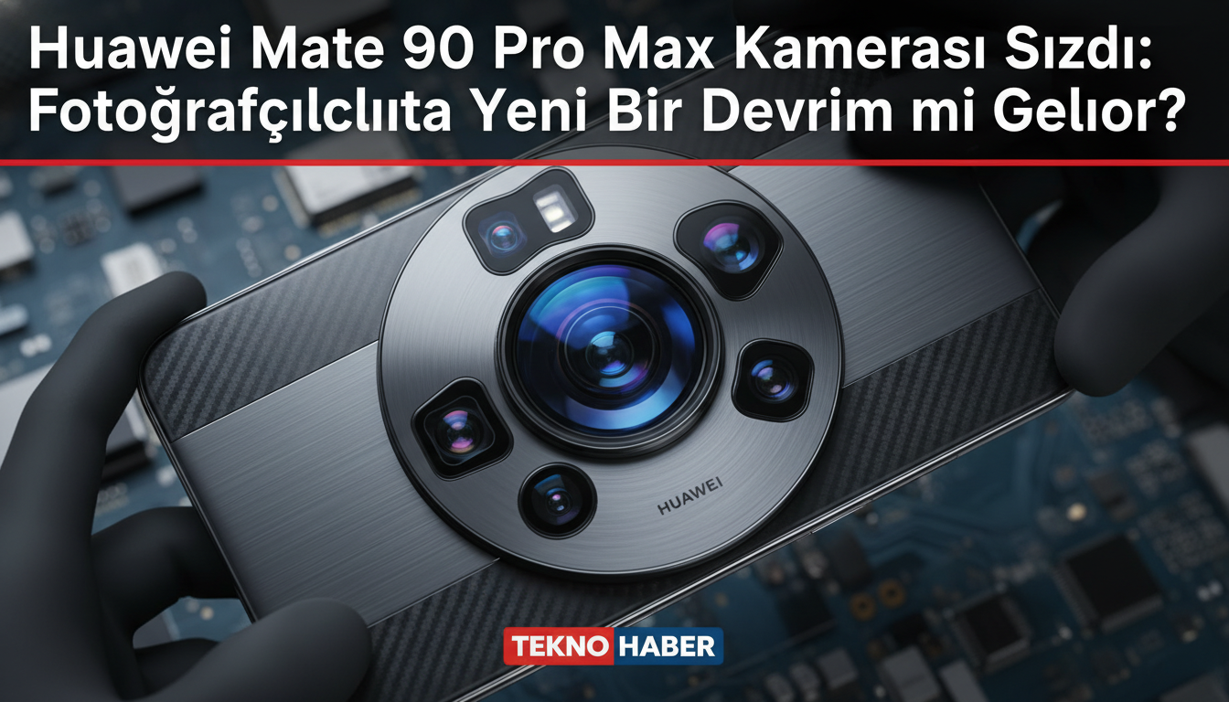 Huawei Mate 90 Pro Max Kamerası Sızdı: Fotoğrafçılıkta Yeni Bir Devrim mi Geliyor?