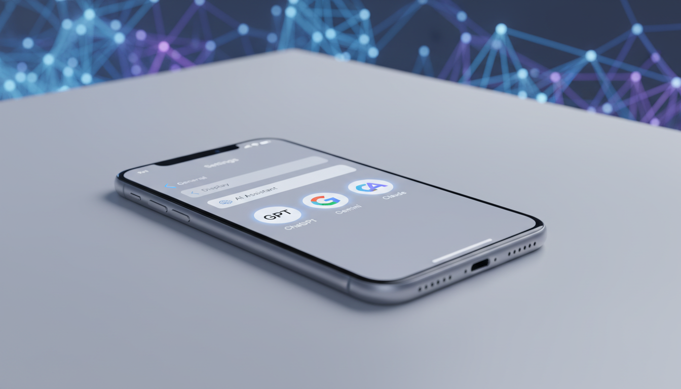 Apple, iOS 27'de Gemini ve Claude Gibi Alternatif Yapay Zeka Modellerine İzin Verecek