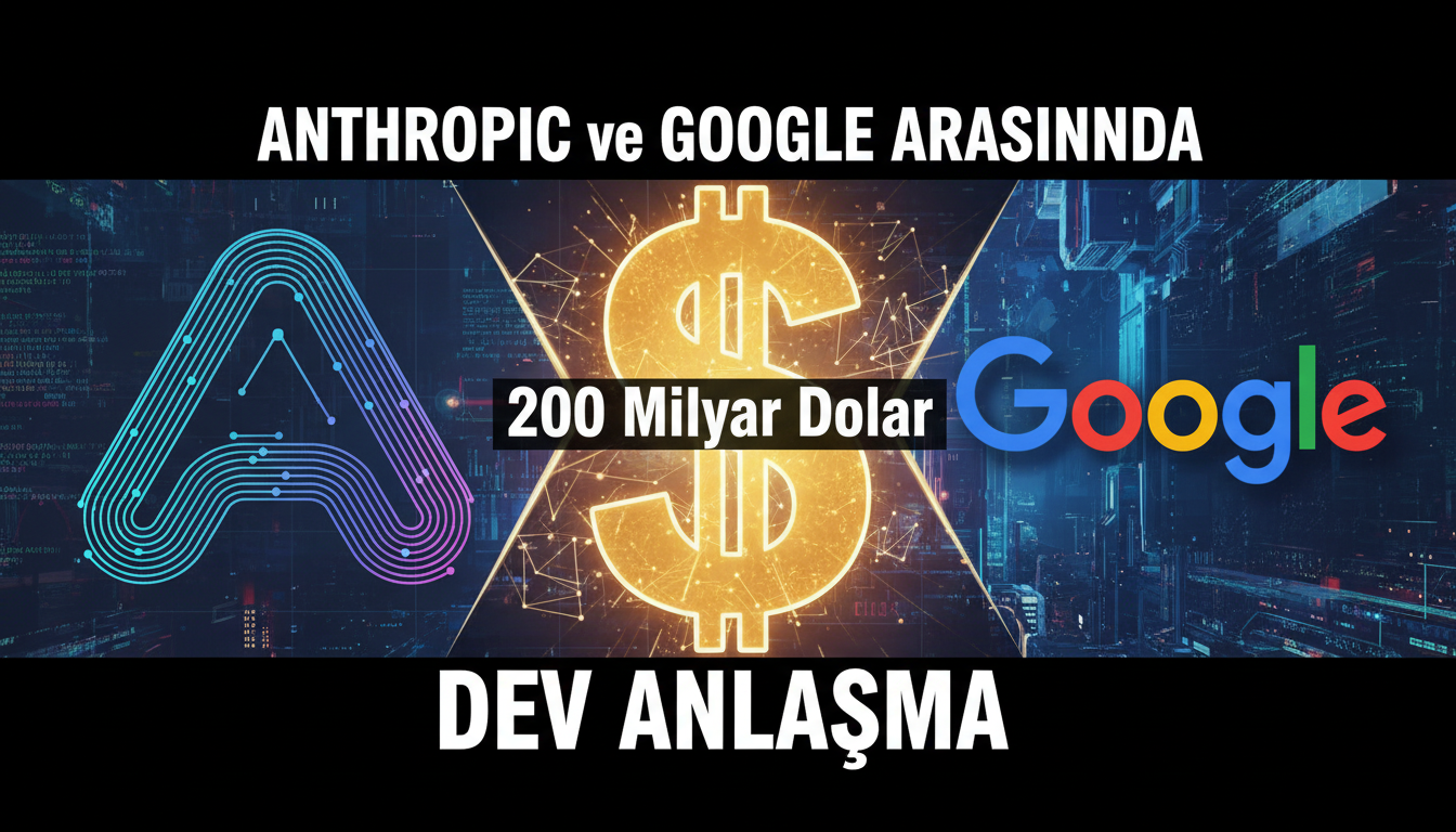 Anthropic ve Google Arasında 200 Milyar Dolarlık Dev Anlaşma