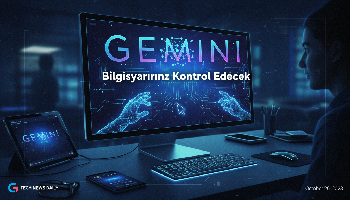Gemini Bilgisayarınızı Kontrol Edecek