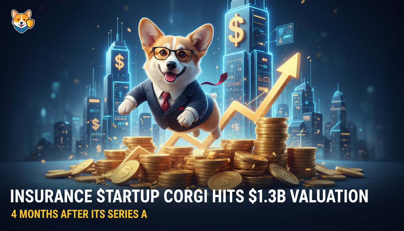 Insurance startup Corgi hits $1.3B valuation 4 months after its Series A