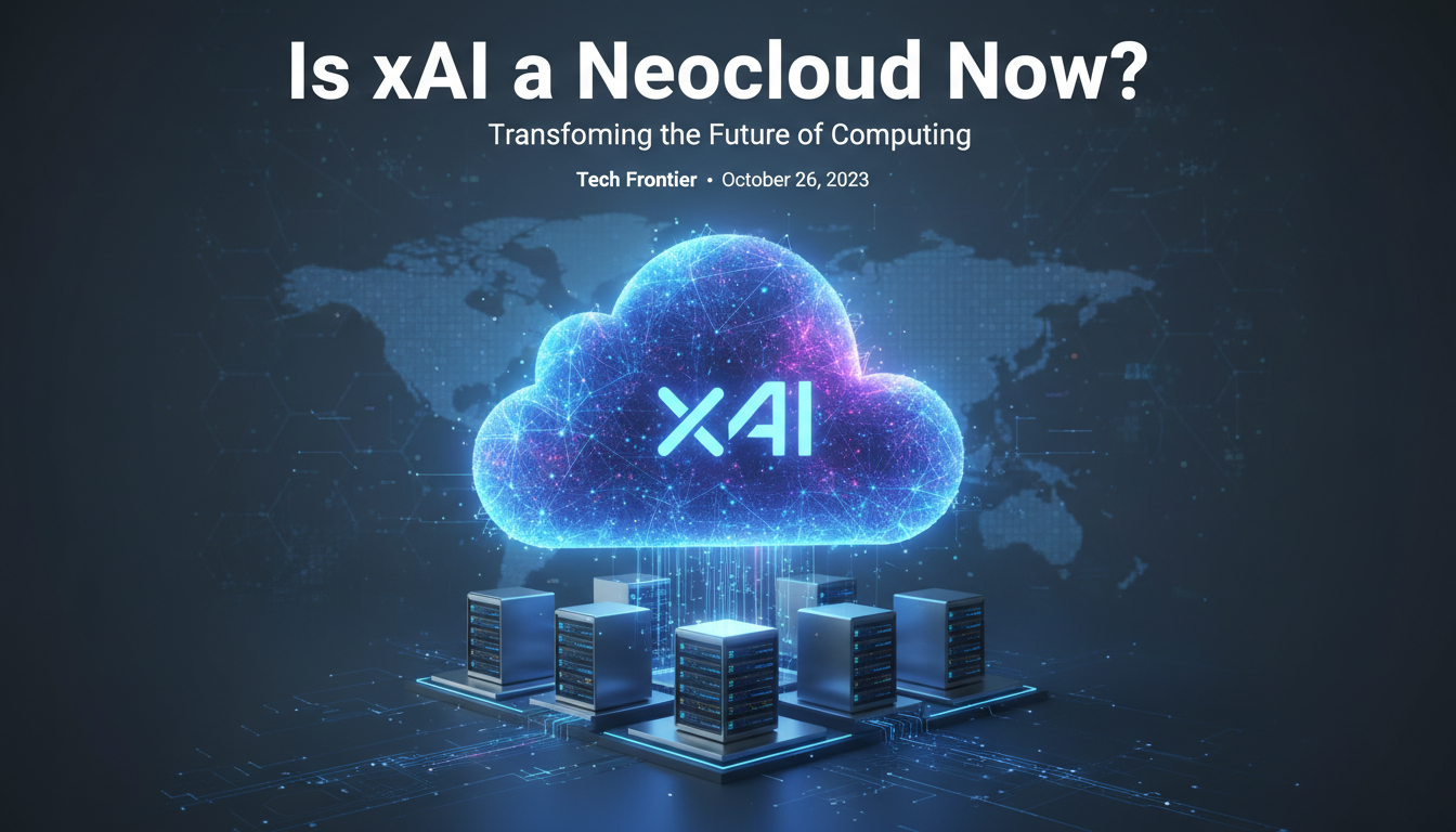 Is xAI a neocloud now?
