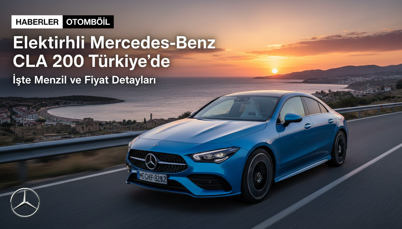Elektrikli Mercedes-Benz CLA 200 Türkiye’de: İşte Menzil ve Fiyat Detayları