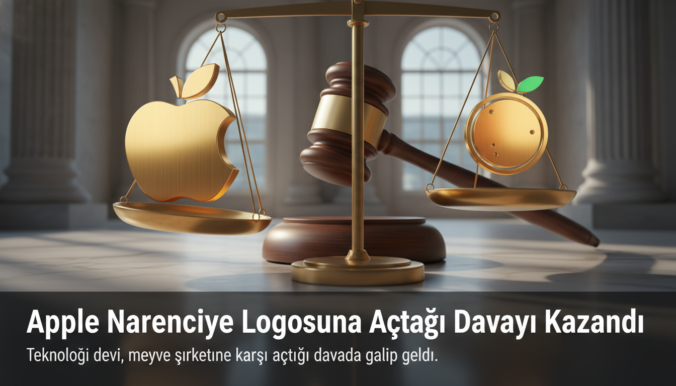 Apple Narenciye Logosuna Açtığı Davayı Kazandı